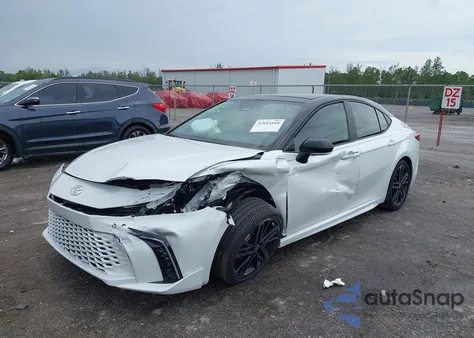 2025 Toyota Camry Xse из США, поврежденный, VIN 4T1DAACK2SU018606